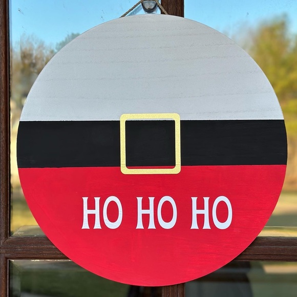 Santa Door Hanger - Picture 1 of 2